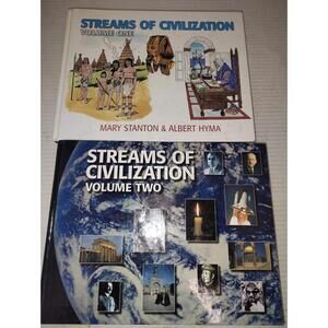 Christian Liberty Press Streams of Civilization 2 Volume set Guide Homeschool
